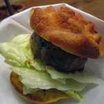 クルミドコーヒー - 秋の実りのてりやきバーグ 470円