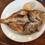 草菴 - 朝食：のどぐろ一夜干し