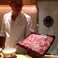 銀座 しのはら - 子熊の身質ににやける篠原大将