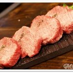 焼肉×バル マルウシミート - 極上厚切りタン　