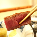 まき村 - 2016/11_シャトーブリアンの炭火焼き