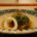 まき村 - 2016/11_小ヤリイカのみぞれ煮