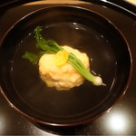 まき村 - 2016/11_車海老の真薯椀