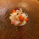 レーヌ デ プレ - 海の幸のマリネ
      