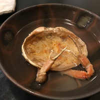浜長 - 香ばしさがたまりません、甲羅は炭火で焼いているそう
