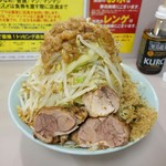 立川マシマシ - 小ラーメン（野菜チョイマシ、魚粉）