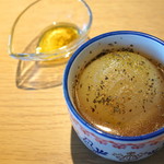 ラ セーヌ ドゥ レーヴ - セットのスープ、この日は玉ねぎ
2016.12.18