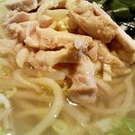 中華居酒屋 彩味園 - （2010年12月追加）「鶏肉細切りタンメン」ズーム！