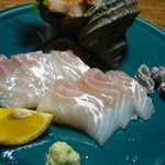 洋 - 鯛刺身アップ