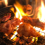 万正 - 201612再訪  ミノサンド、テッチャン、赤セン焼きやき〜