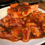 万正 - 201612再訪  ミノサンド、テッチャン、赤セン