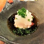 鮨匠 のむら - カワハギ肝のせ