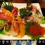 さいとう - 海鮮丼具の大盛り
                                ごはん別盛り