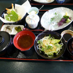 ふくふく亭 - 活イカ定食