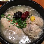 韓国料理 水刺齋 高島屋タイムズスクエア店 - 参鶏湯