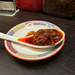 元祖 名島亭 - トッピング無料券をいただいたので、名島辛みそ♡