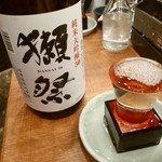 Hamayaki Kaisen Izakaya Daishou Suisan - 【2016.12.19(月)】冷酒(獺祭50・山口県)1,080円