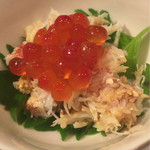 鮨 大照 - 毛ガニといくら