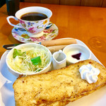 ココットカフェ - フレンチトーストモーニング¥400