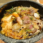 ジビエノ小屋 - 猪鍋 (すき焼き)