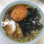 新角 - コロッケラーメン530円