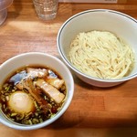 麺屋彩香 - 味玉醤油つけ麺950円