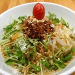 Ru Pan - 芝麻ジャージャー麺…汁なし担々麺です。麺の冷盛熱盛。お肉も甜麺、生姜、山椒から選択できます！