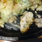 そらいえ - 牡蠣入りお好み焼き（関西焼き）：牡蠣アップ：1,200円（期間限定）