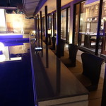 びわこ緑水亭 - テラス席もありますが、寒いので誰も利用してません(笑)