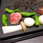 びわこ緑水亭 - 近江牛焼いてます