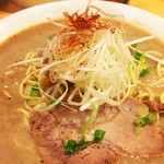 鶏だく（鶏白湯）