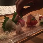 並木橋なかむら - nakamura:刺身盛り合わせ