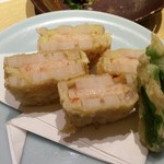 居酒屋割烹 ほたる - 蓮根と海老真丈のはさみ揚げ