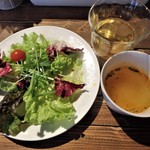 カリーフォルニアダイニング カイ - オリジナルのドレッシング、旨し！