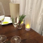 サラマンジェ ド ヨシノ - スパークリングワインで乾杯　2016.12