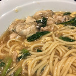 華風 福寿飯店  - カキ入りタールー麺