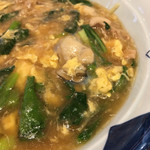 華風 福寿飯店  - カキ入りタールー麺
