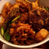 天ぷら 逢坂 - 穴子天丼のｱｯﾌﾟ