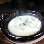 美国観光ハウス - 鱈の味噌汁（2016年12月）
      