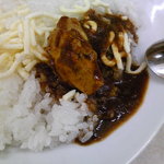 新川デリー - ライスの上にカシミールのルウ＋チーズ