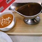 新川デリー - ツインカレー（カシミールとバターチキン）