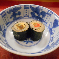 巽蕎麦 志ま平 - そばの巻寿司