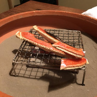 松川 - 蟹の脚焼き