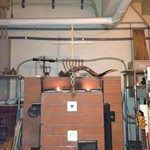 晴れる家cafe - 店内に構える陶芸窯。器を手作りしております。