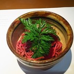 銀のさじ - 《2812》自家製小麦で作った小麦粉で作られたパスタです。ソースはビーチで作られています。