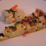 ル・ポワソニエ - 甘エビとセミドライトマトのなんとか