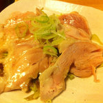 集い炉端 味人 - 蒸し鶏