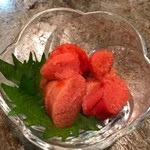 鉄板居酒屋 へらちょんぺ - 明太子♪