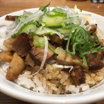 こだわり麺工房たご - チャーシュー丼小