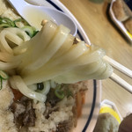 手延べうどん 黒田藩 - もっちり感の強いうどん。